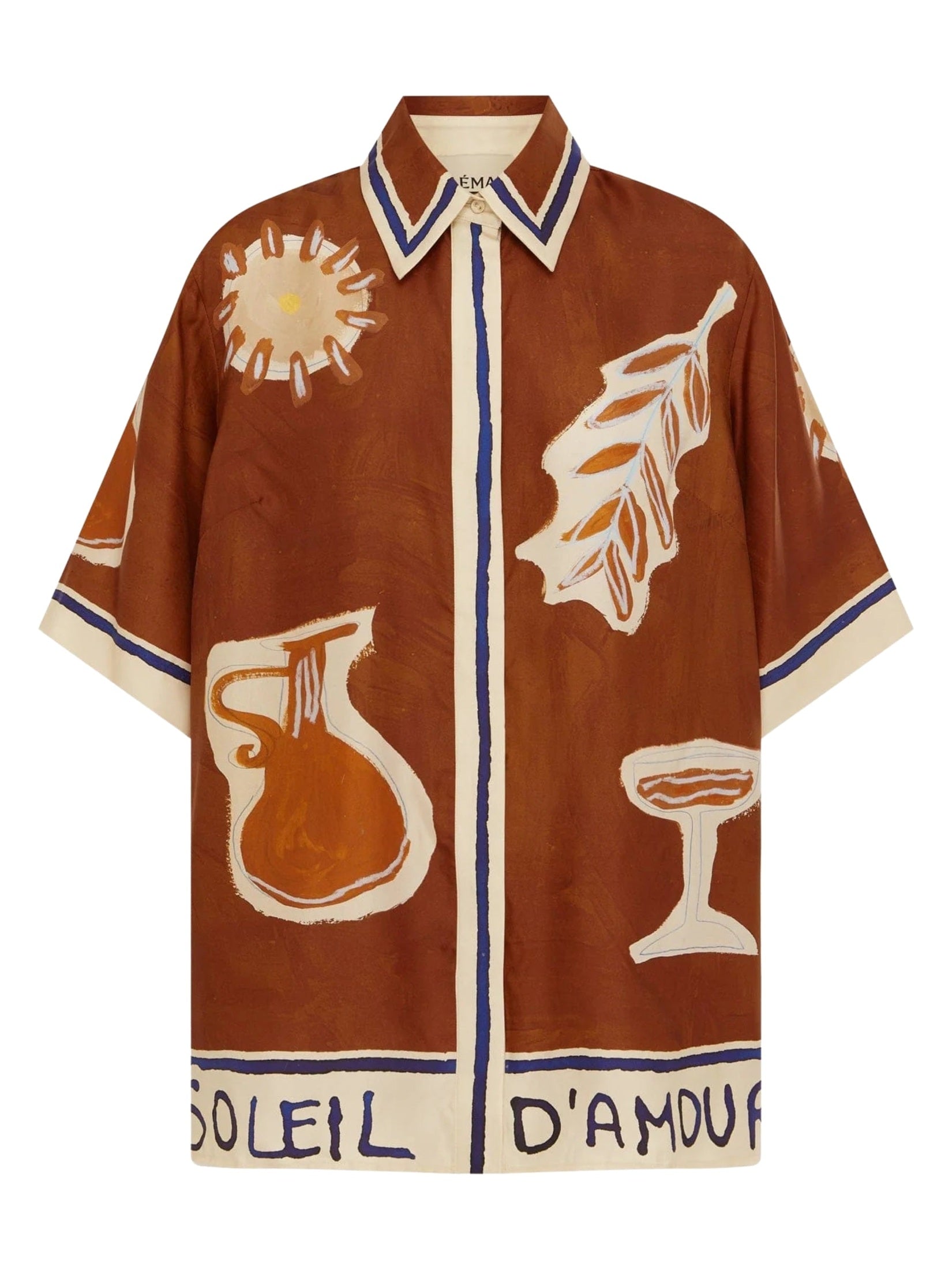 Soleil d'amour silk shirt