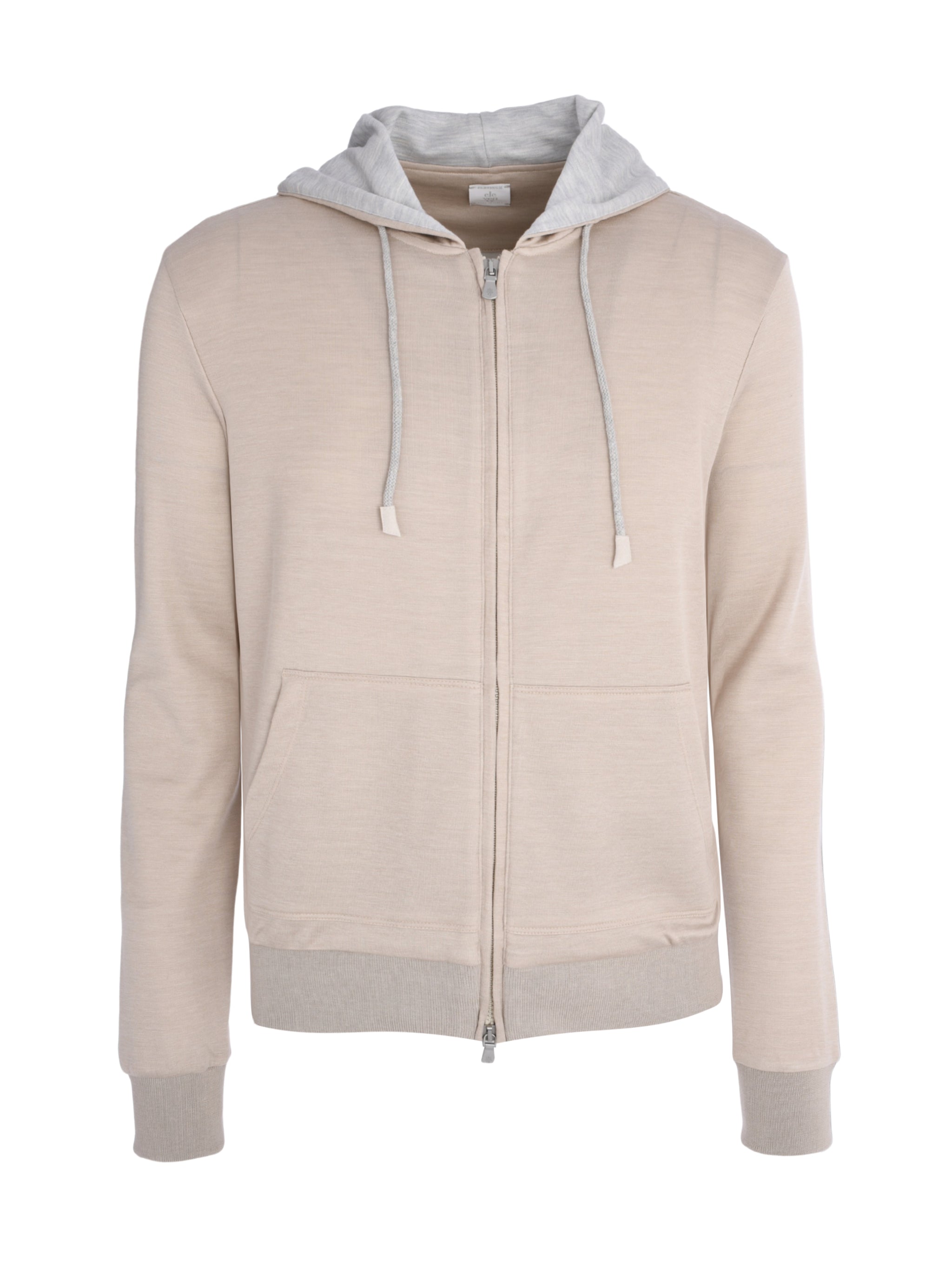 Eleventy Full-Zip Hooded Sweatshirt