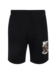 Teddy-print shorts