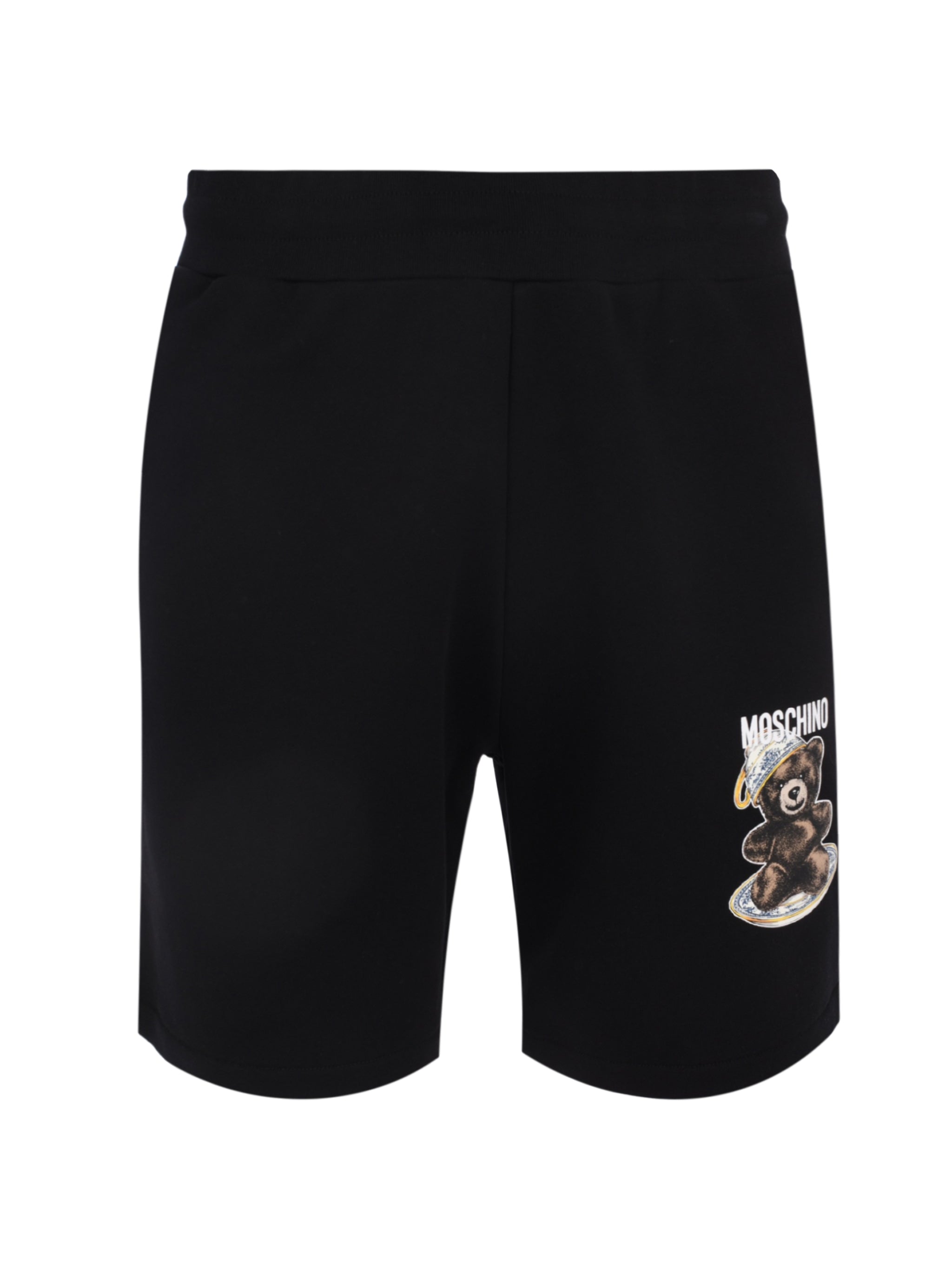 Teddy-print shorts