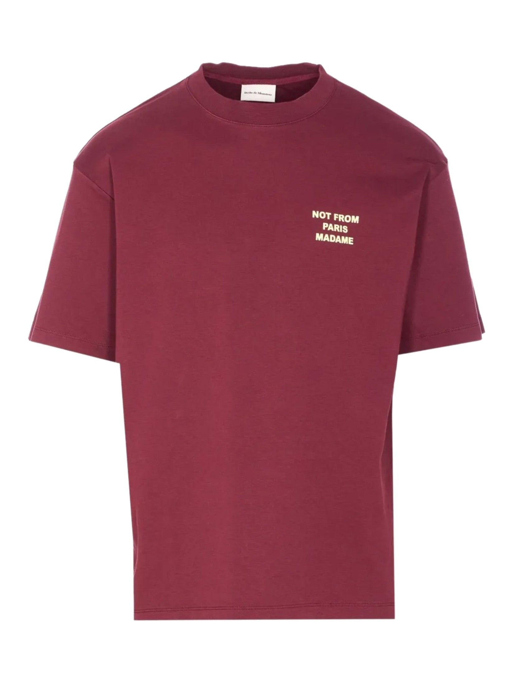 Le t-shirt slogan