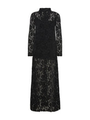 TIBAN LACE BLACK DRESS