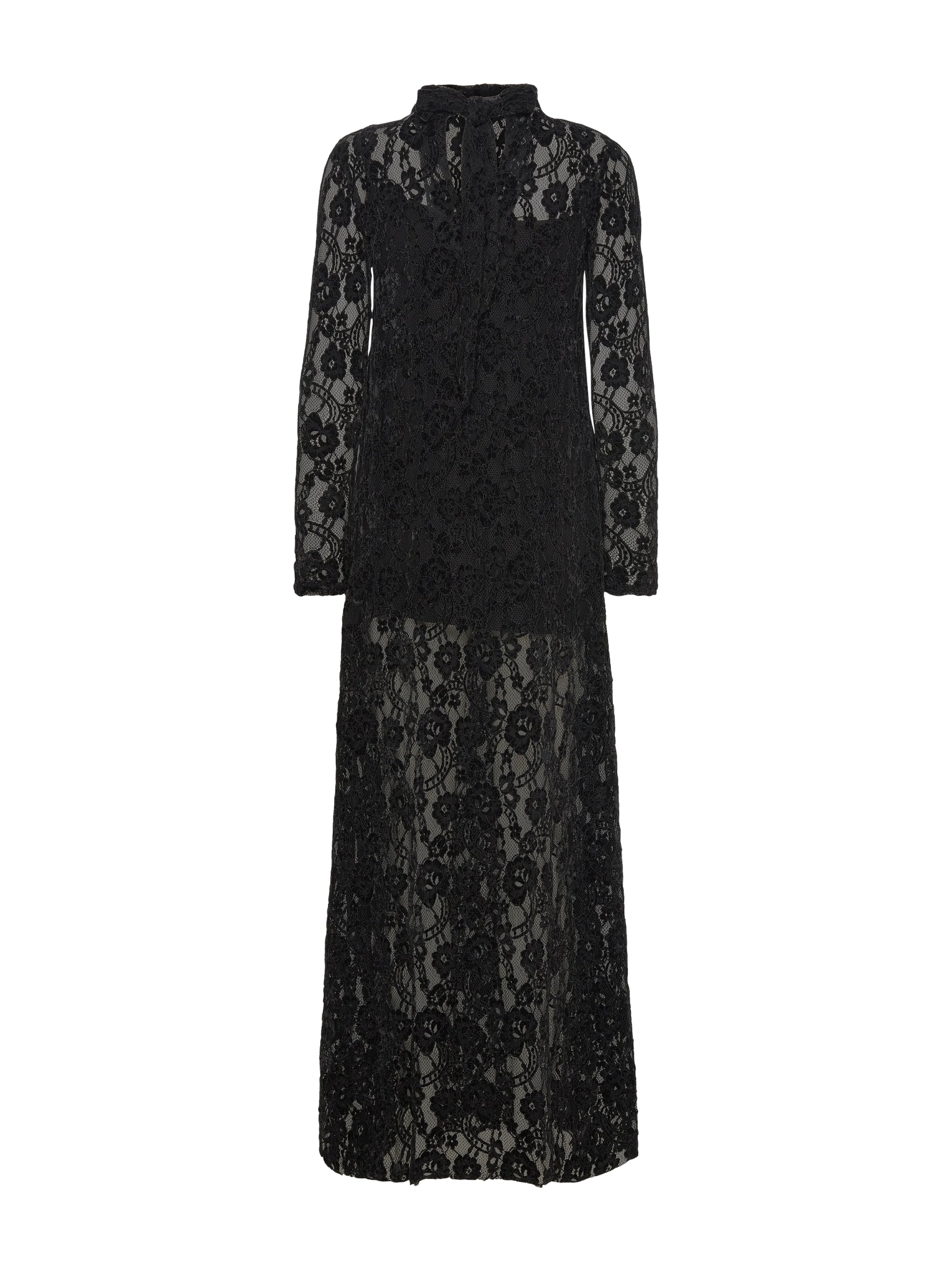TIBAN LACE BLACK DRESS