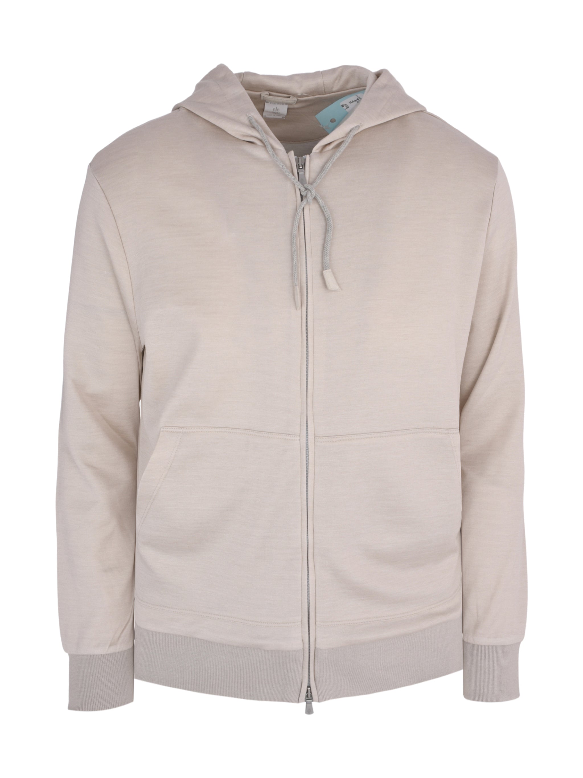 Hooded sweatshirt full zip