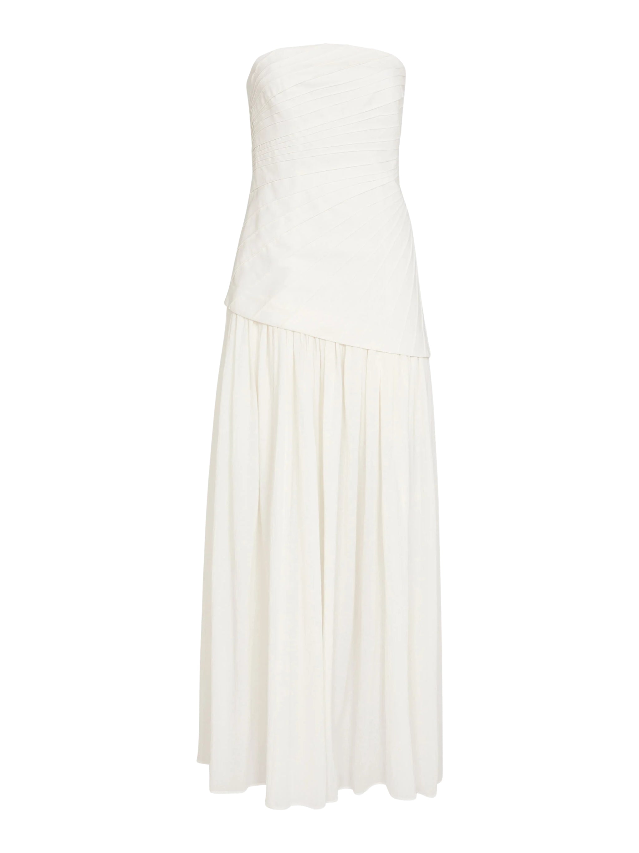Blyth strapless maxi dress