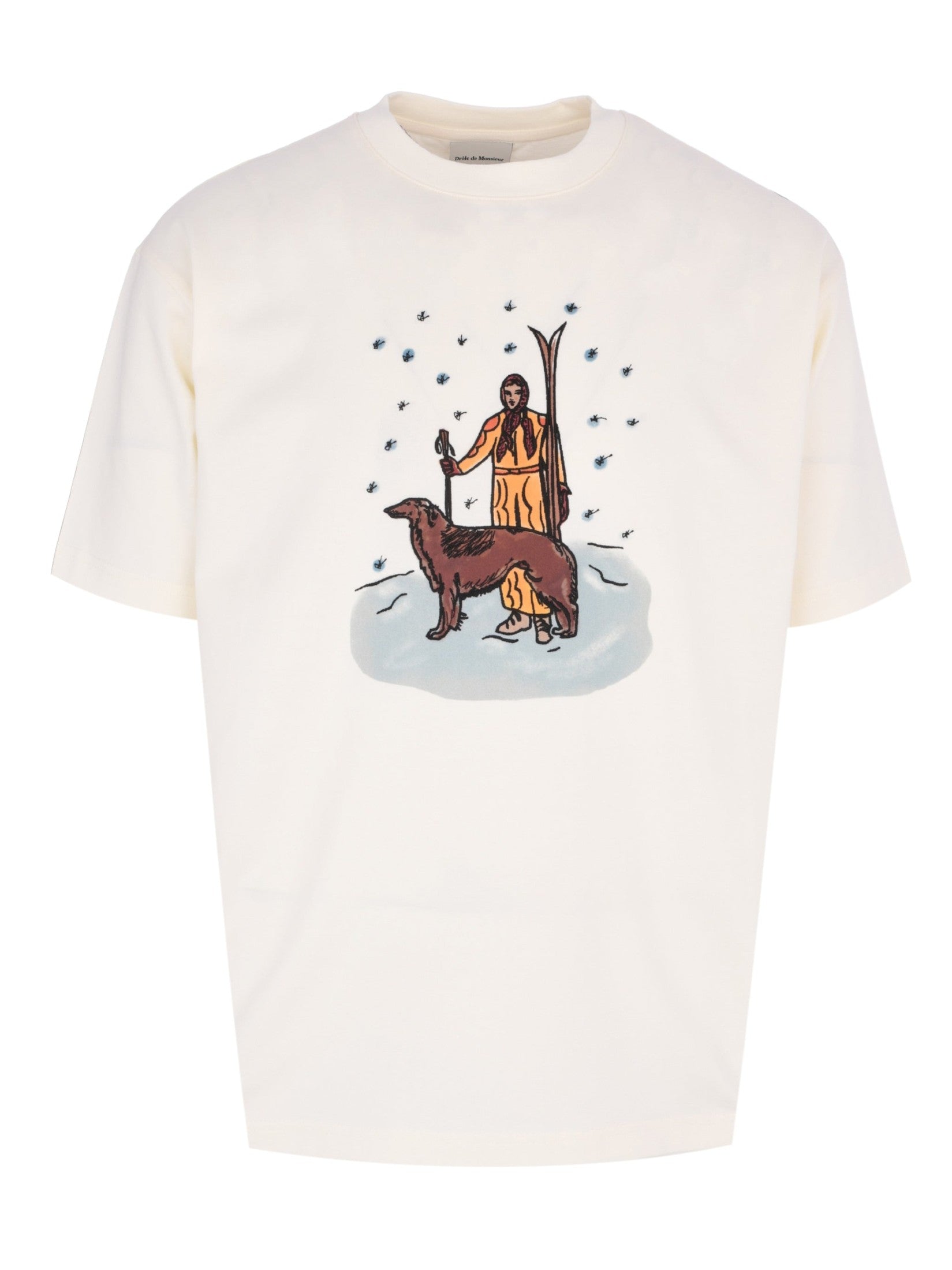 Le t-shirt skieur