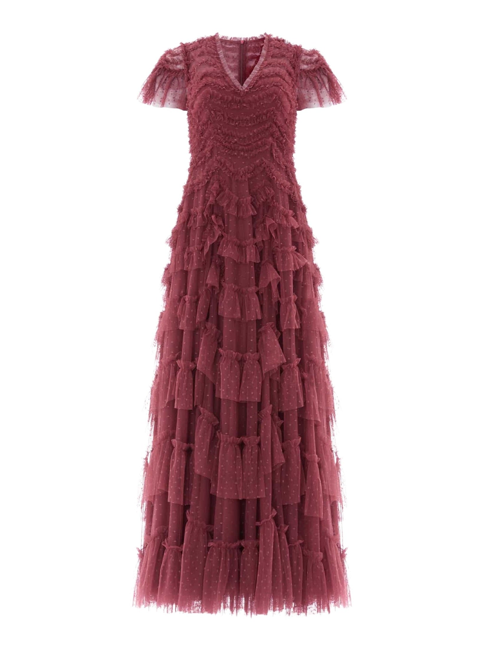 Aviana v-neck gown