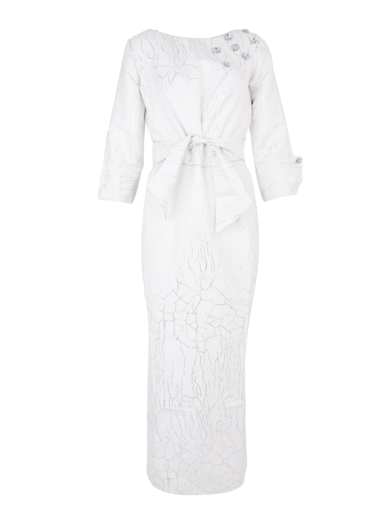Sedum dress white