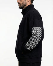 EXIT SOCIETY HALF ZIP CREWNECK