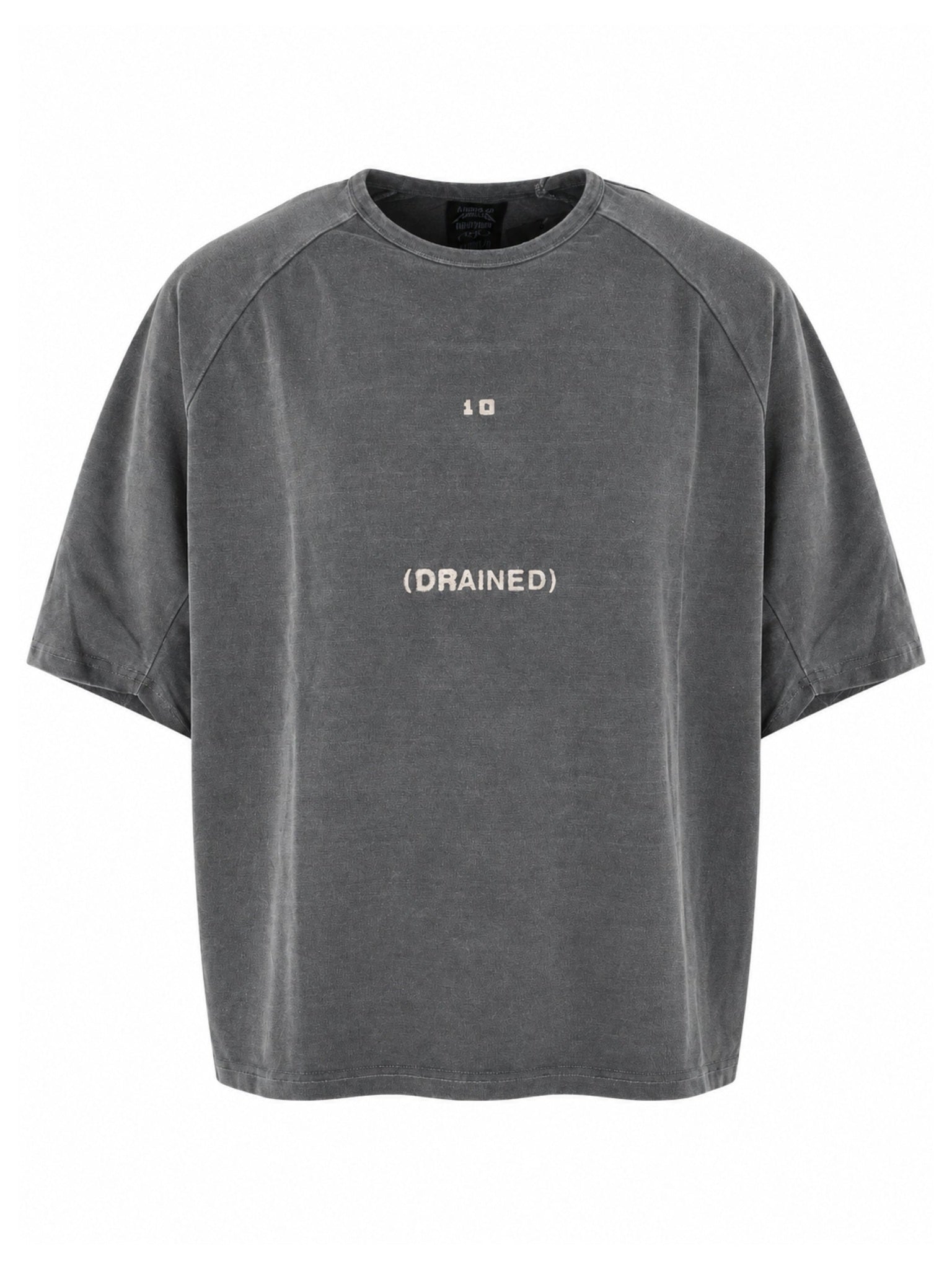 The me decade sculpted raglan t-shirt