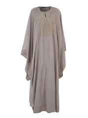 قفطان فراشة من القطن والحرير