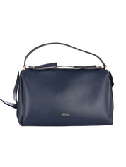 Scorpius zip leather tote bag