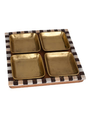 4 piece tray