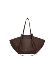 LARGE MOCHI ESPRESSO PEBBLE GRAIN LEATHER