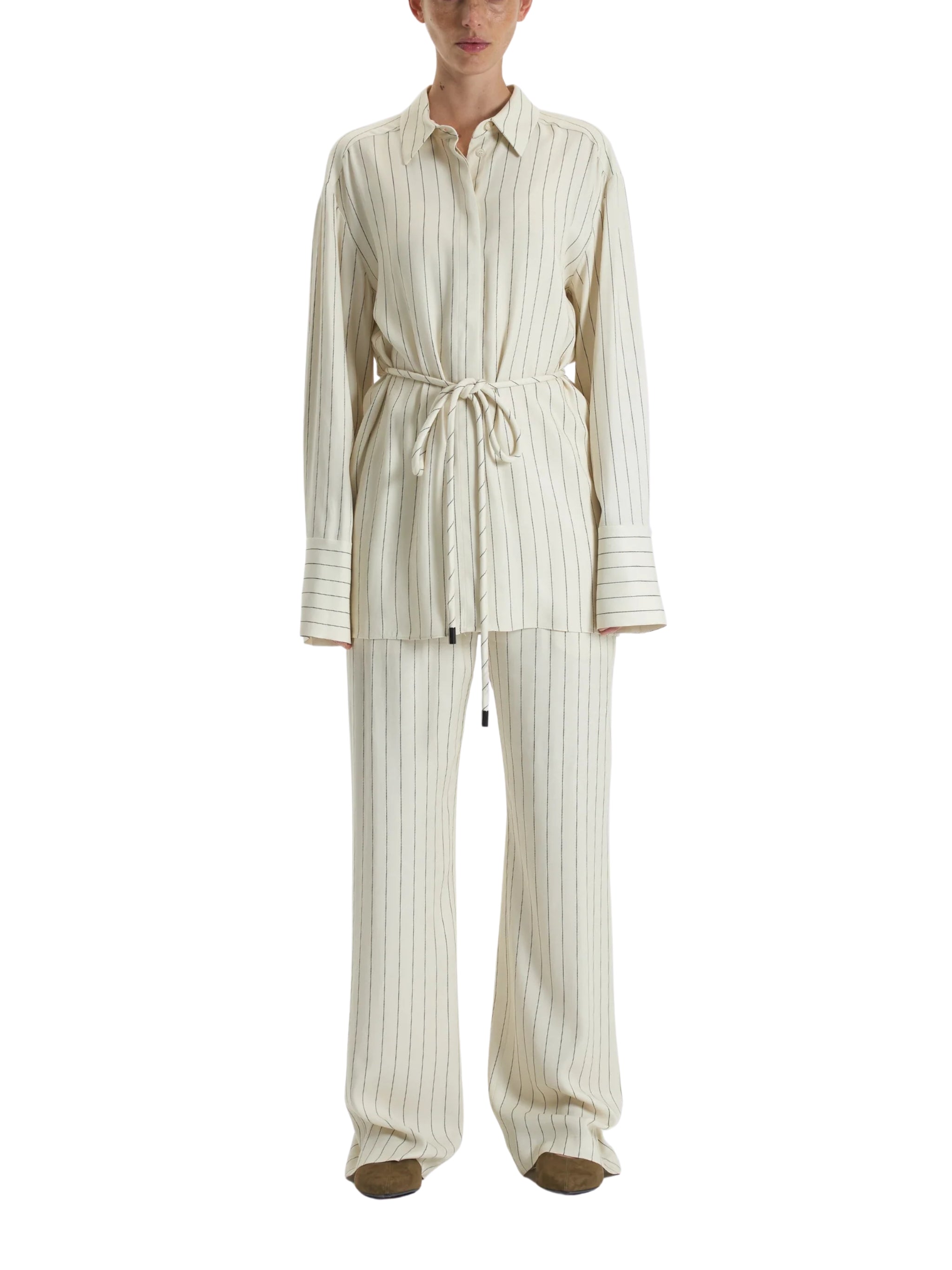 STRIPED OVERSIZED SHIRT