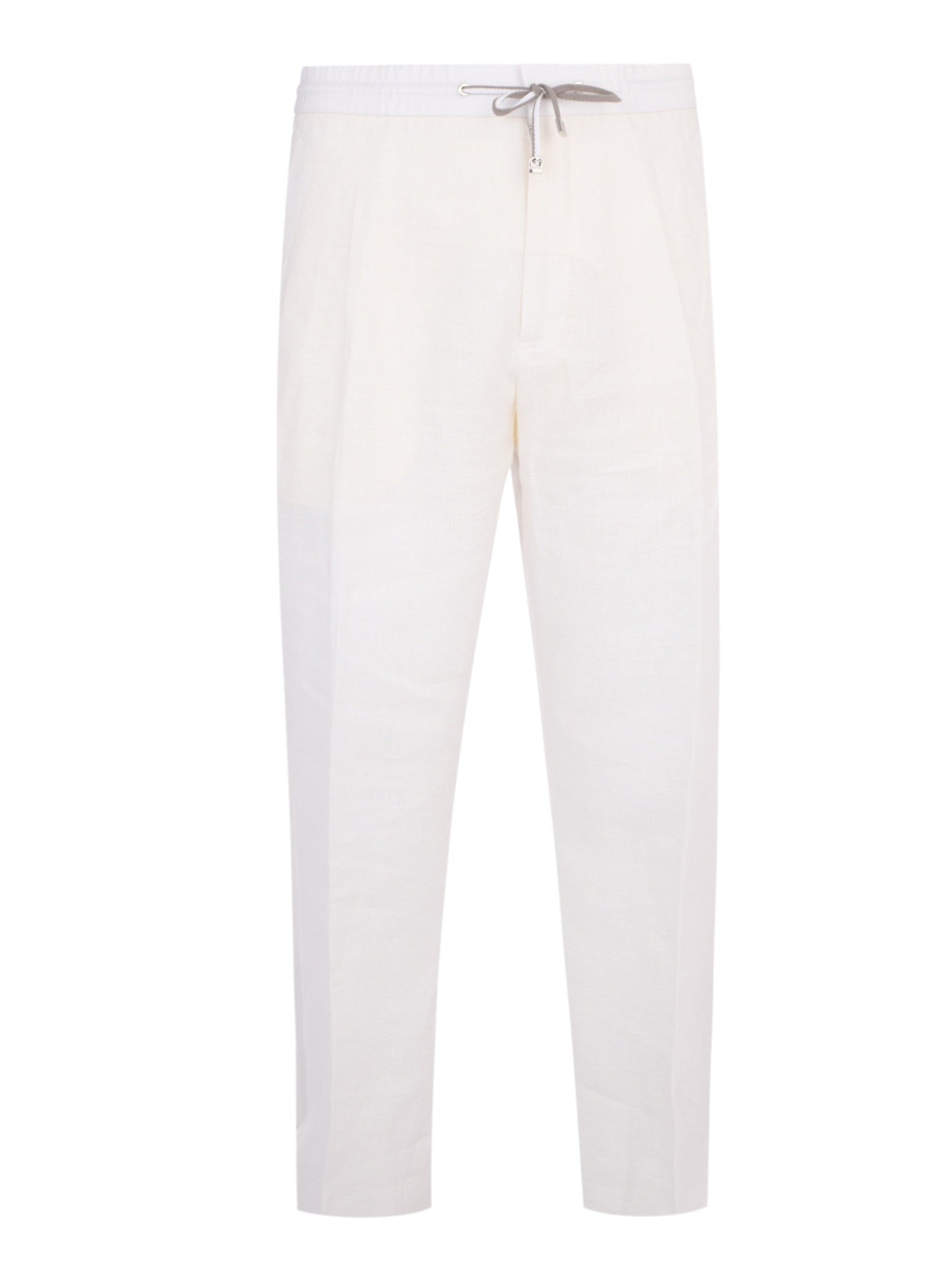 Linen drawcord pants