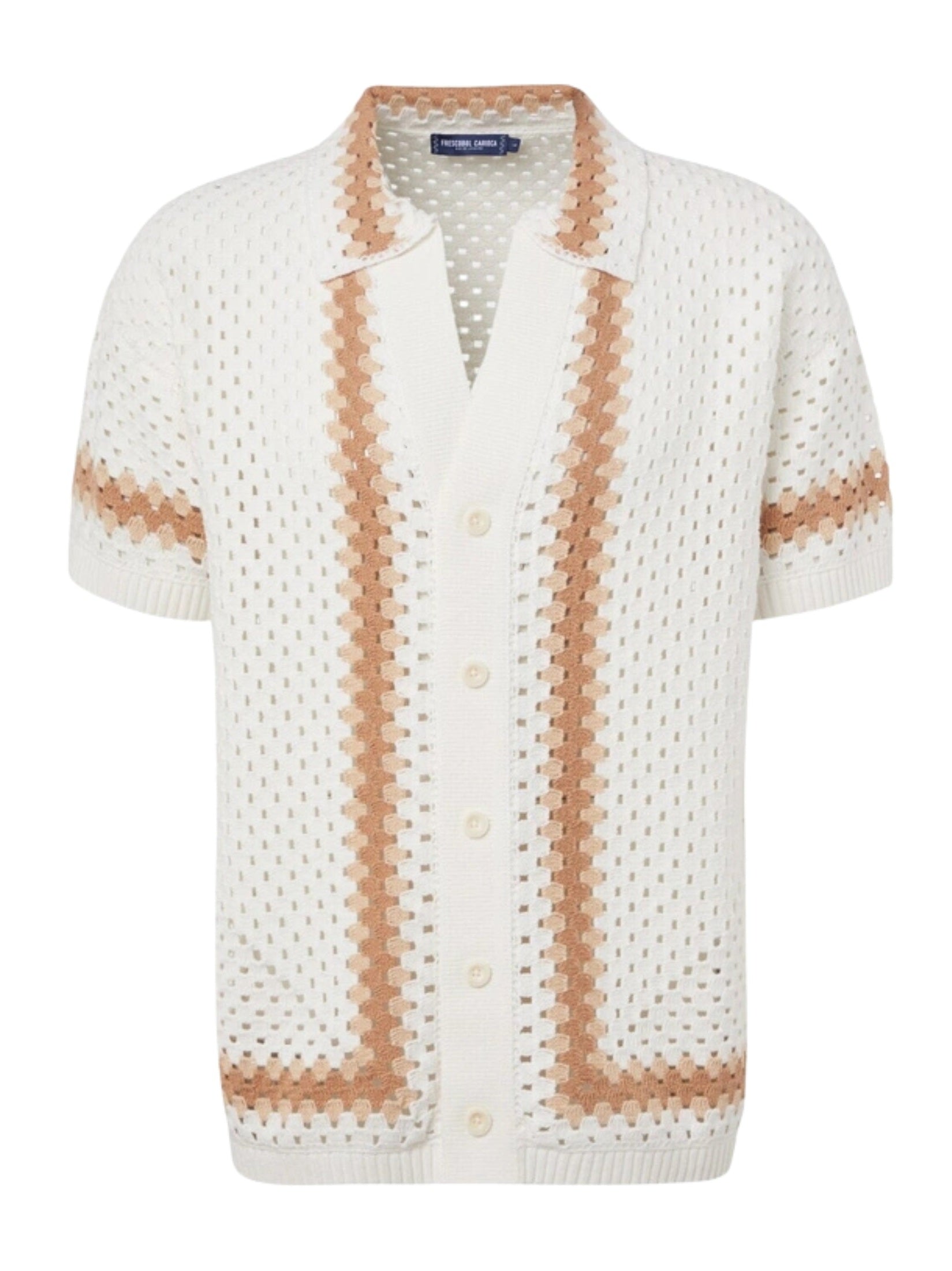 Pinto cotton ss crochet cardigan