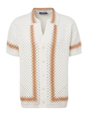 Pinto cotton ss crochet cardigan