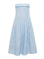Valeria jacquard midi dress