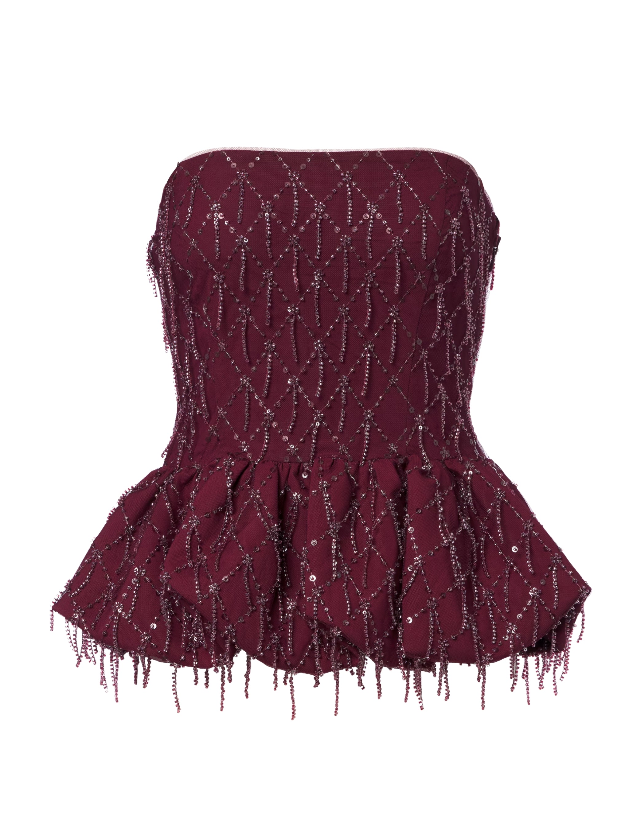 Sequins bubble top