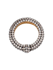 Crystal flow ring
