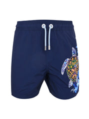 NAVY TURTLE SWIMSHORTS