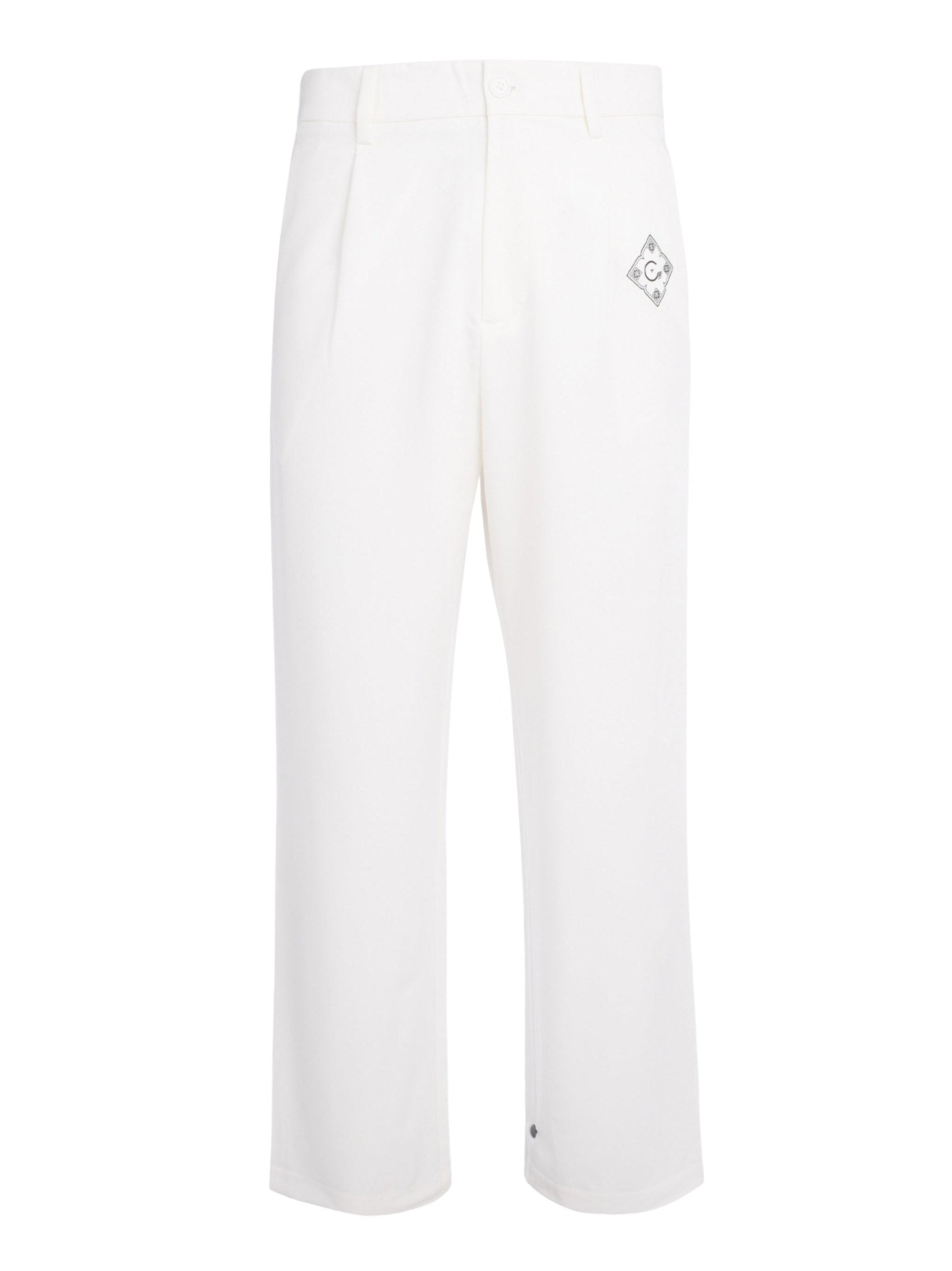 Cenmar offwhite formal straight leg pants