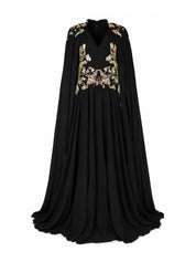 Flowy embroidered dress