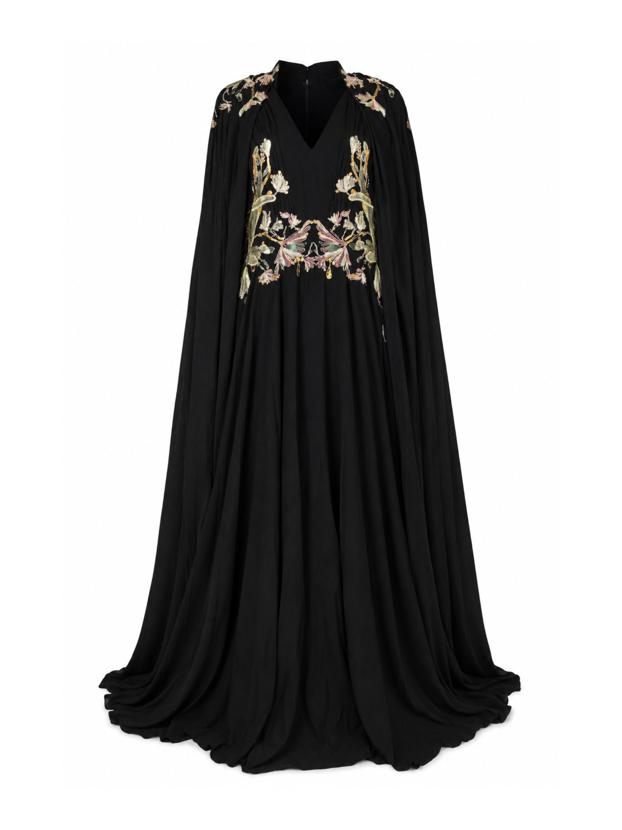 Flowy embroidered dress