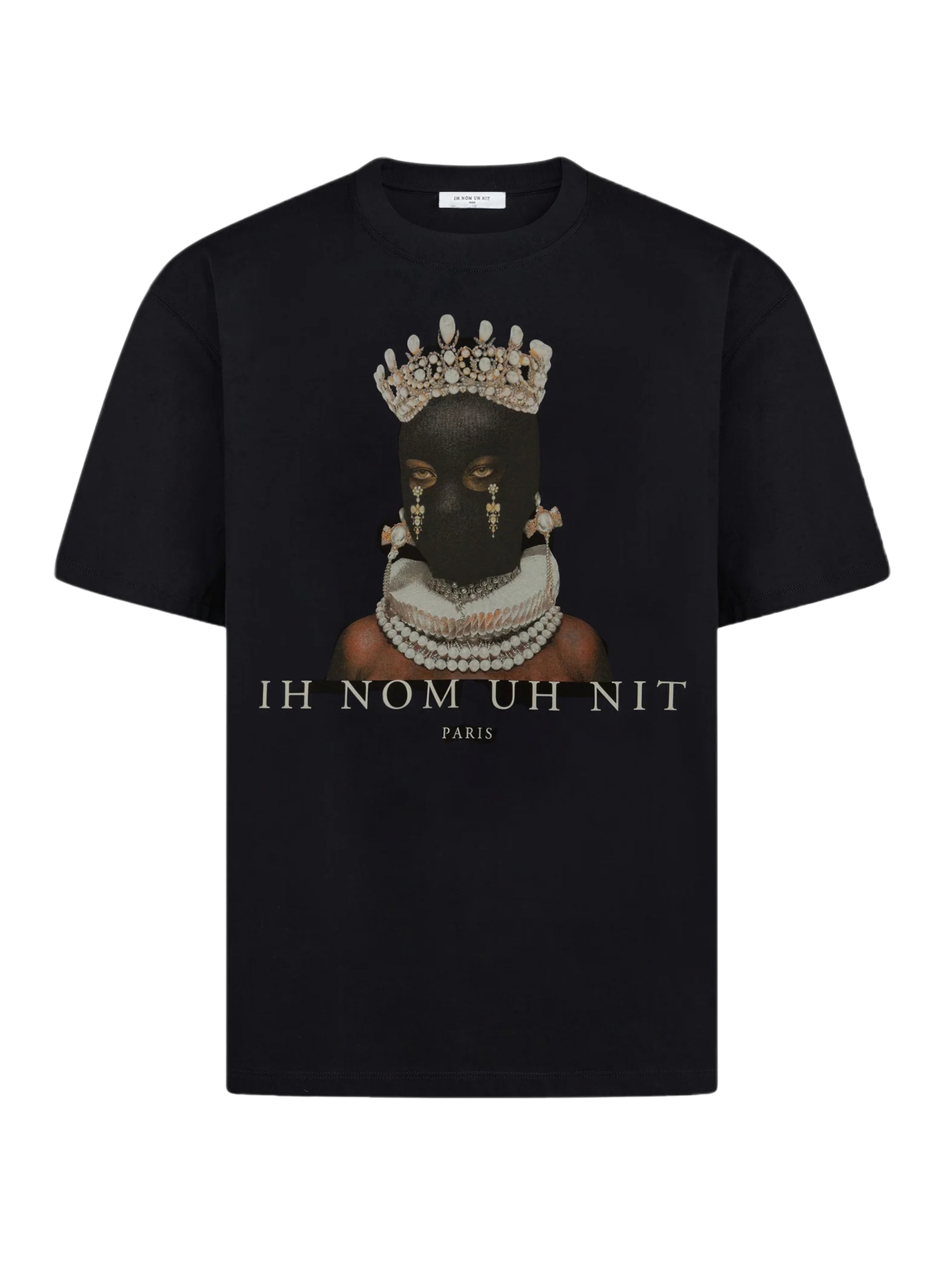 T-shirt mask queen print