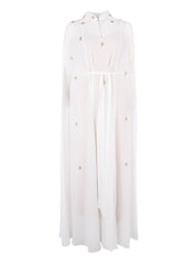 Yara kaftan white