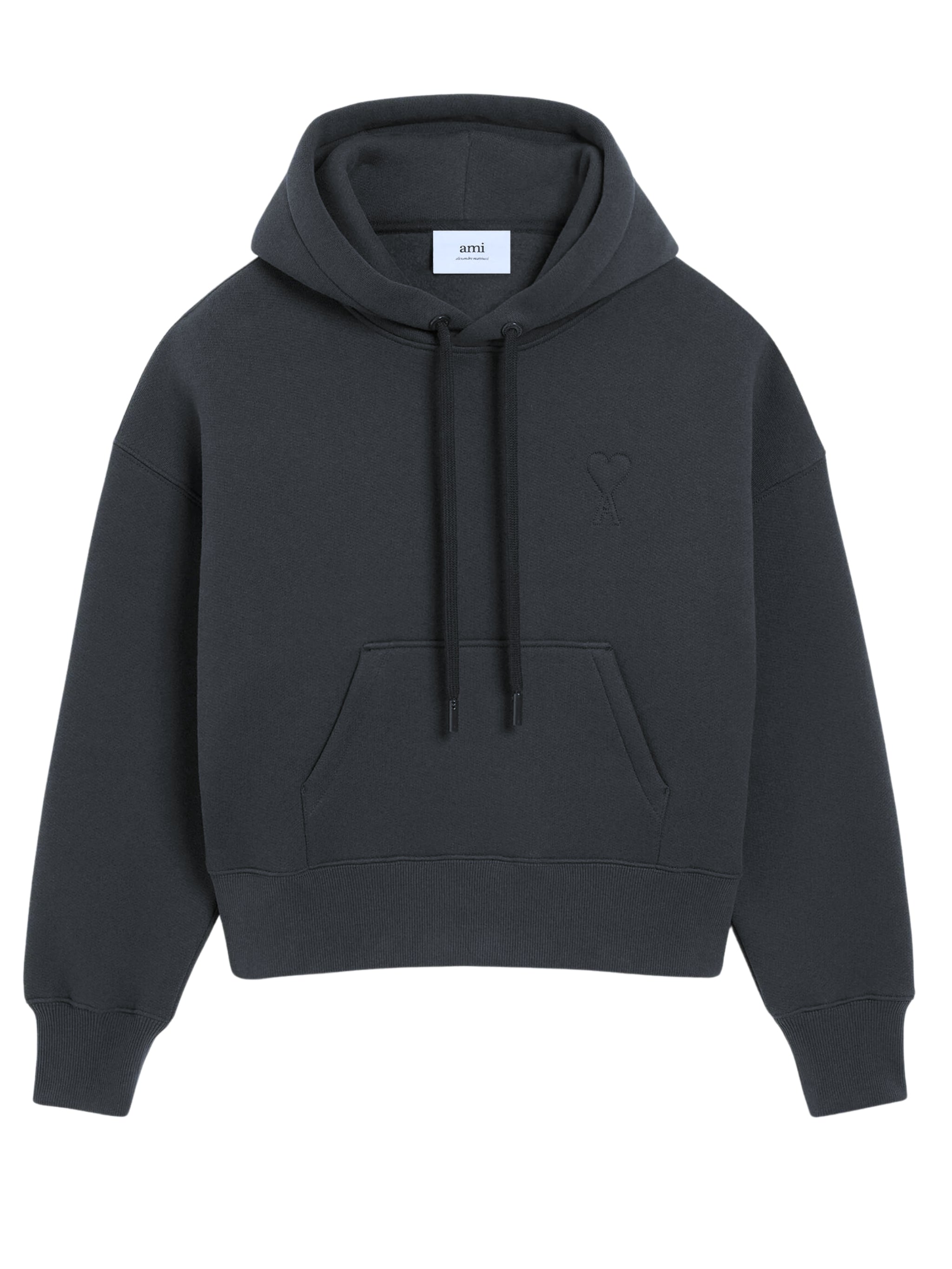 BIG AMI DE COEUR EMBOSSED HOODIE