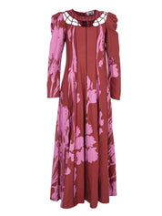 Memash dress purple brown