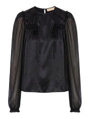 Odette ls silk blouse