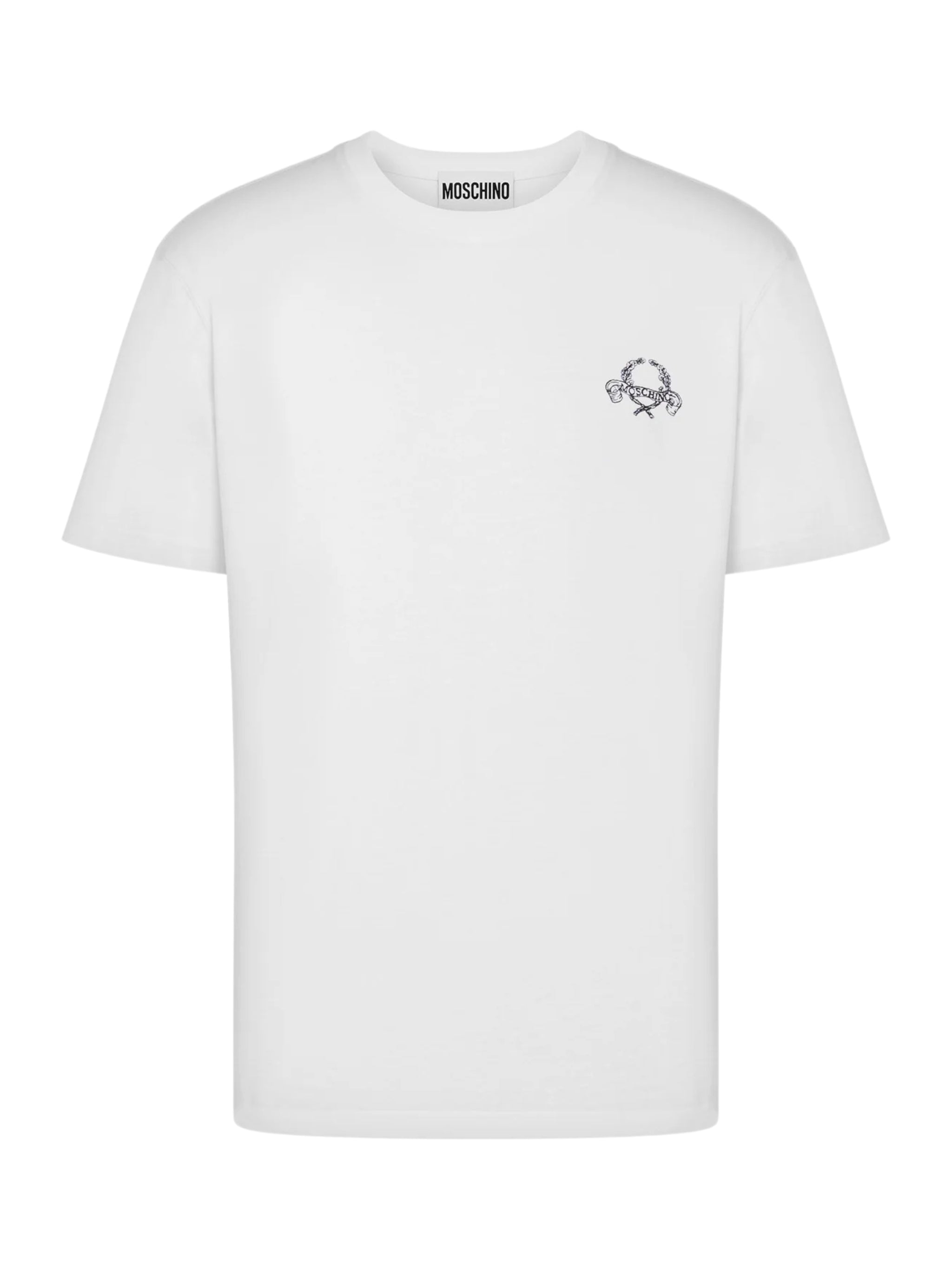 Logo-embroidered T-shirt