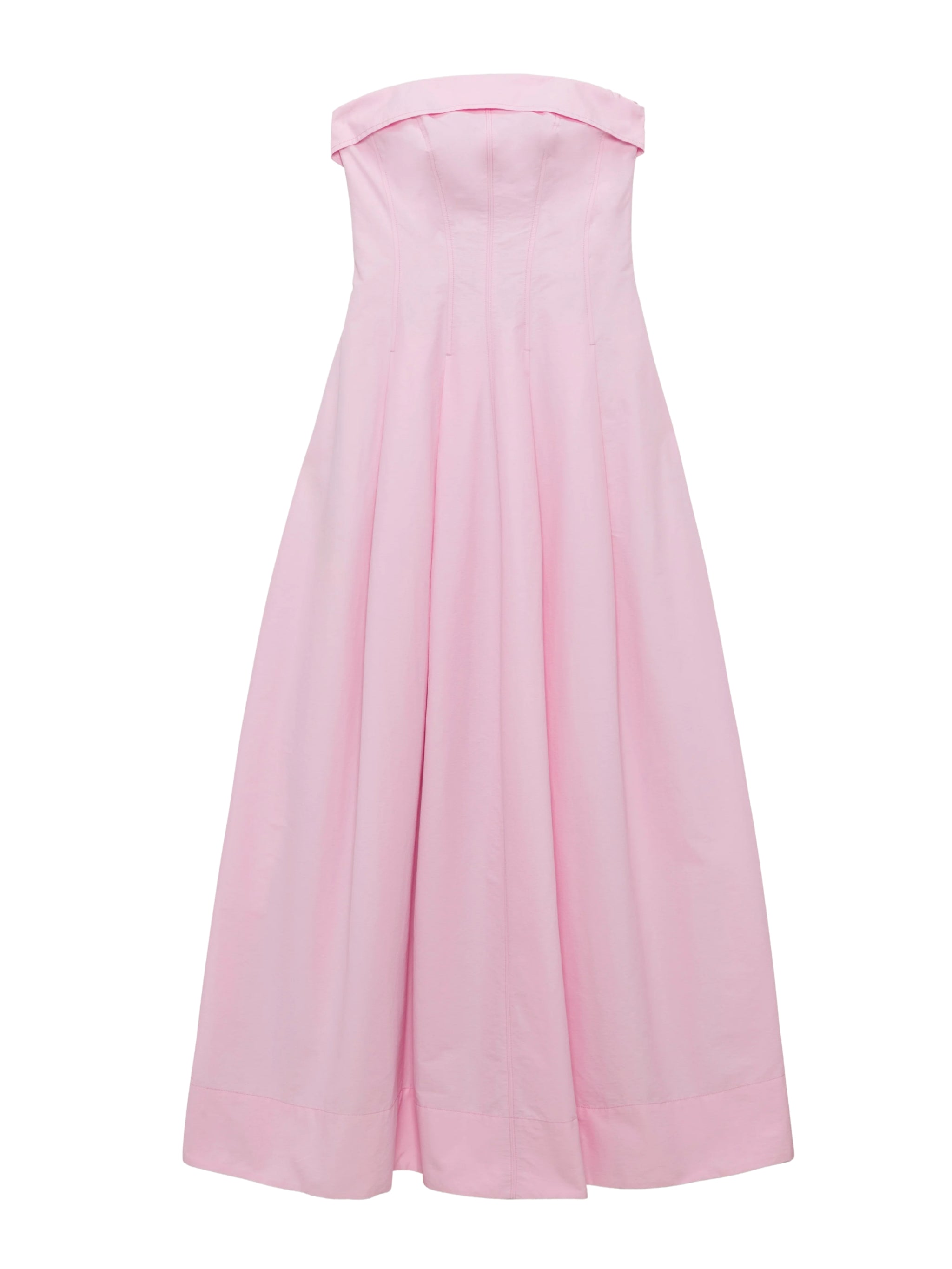 Avril Cotton Bustier Maxi Dress