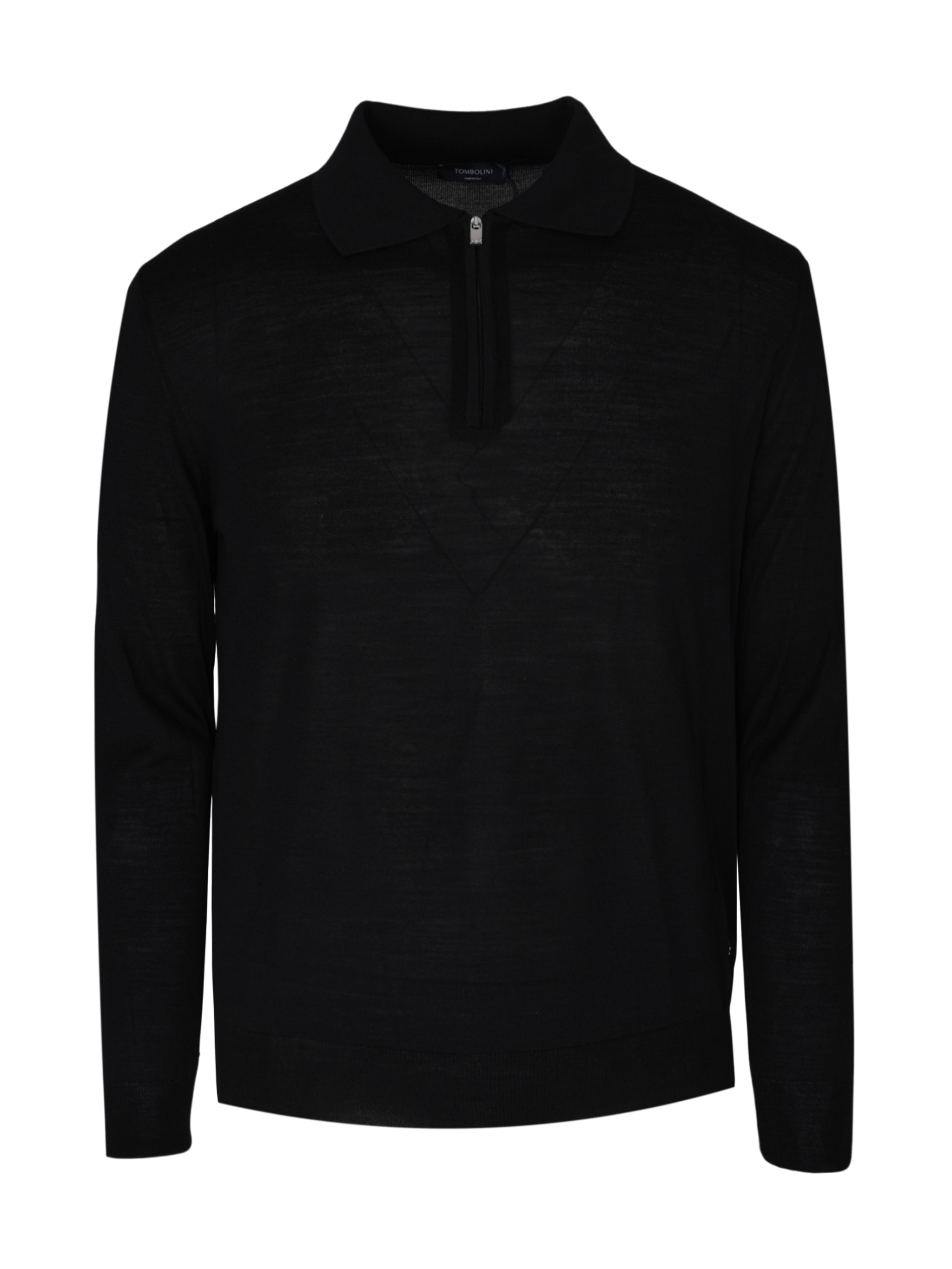 Polo with zip