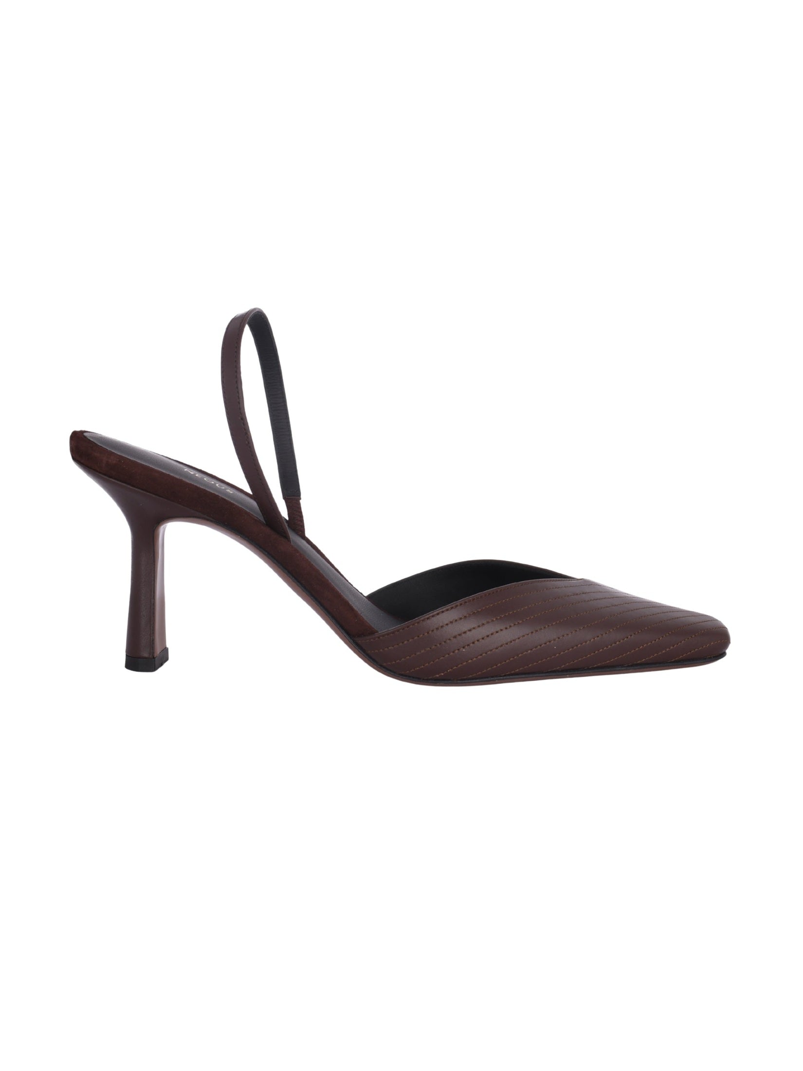 Slingback pump 80mm