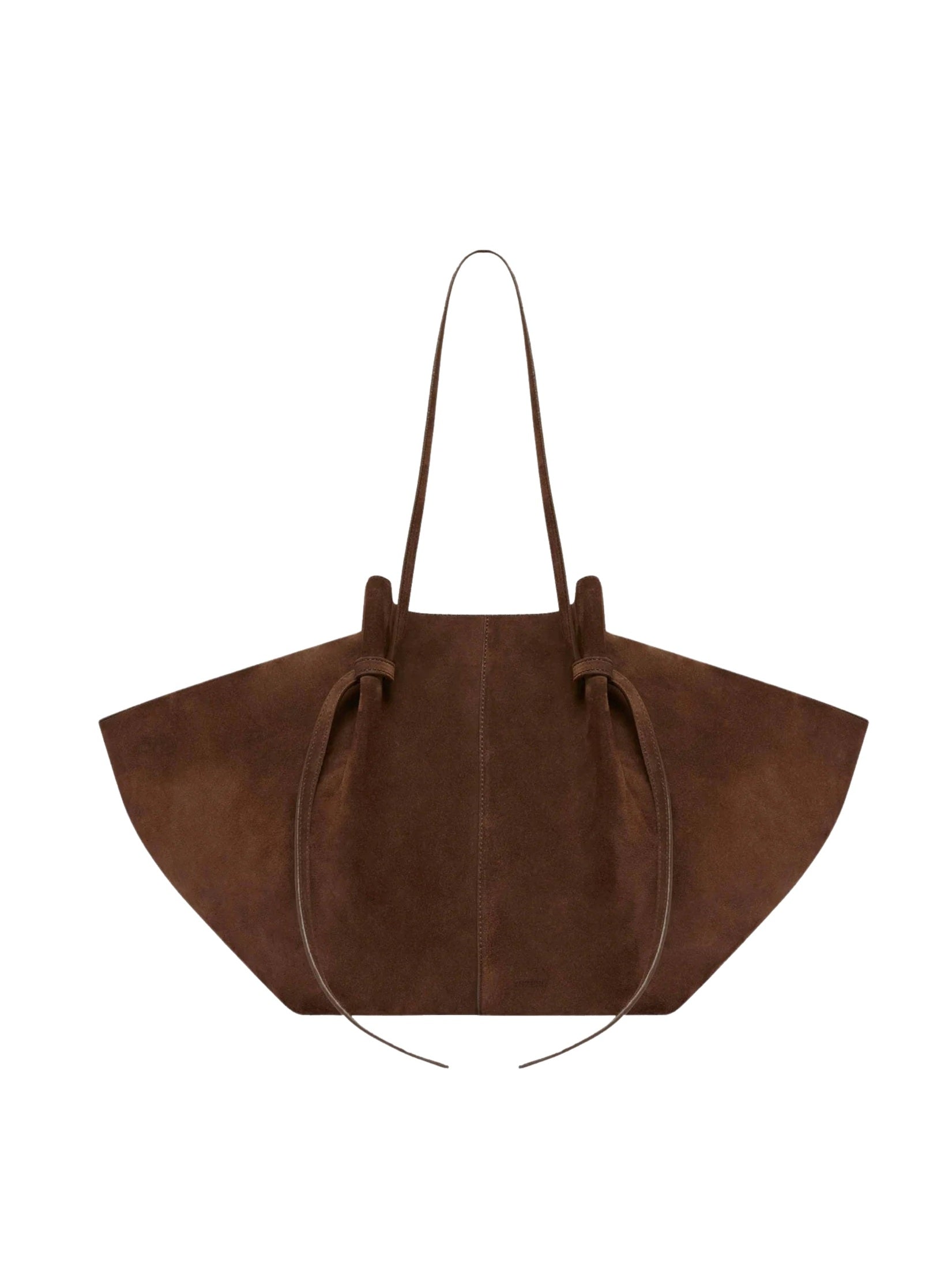 Large mochi suede chocolate