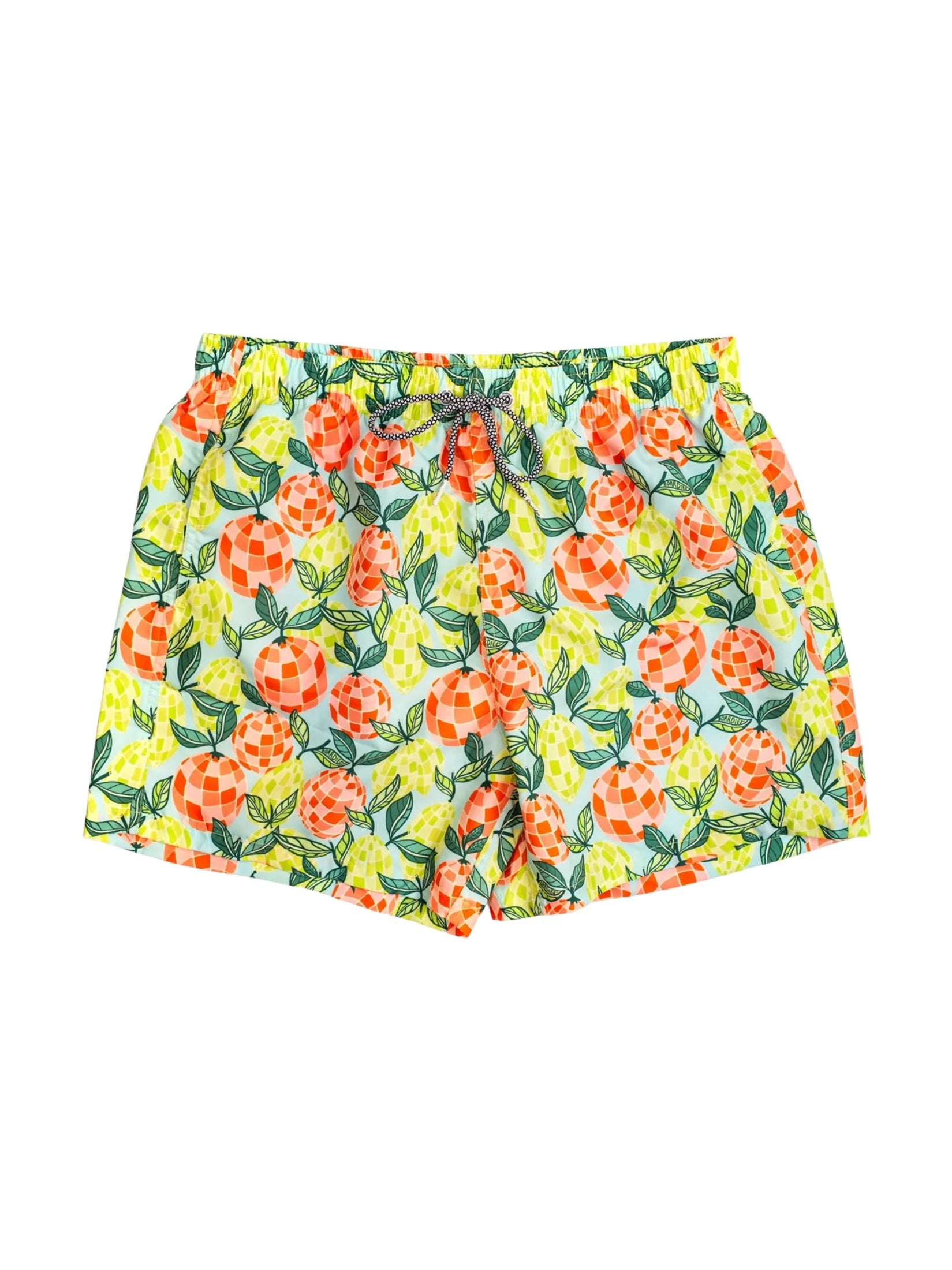Boardies citrus disco mid length swim shorts