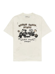 Girlies t-shirt old white