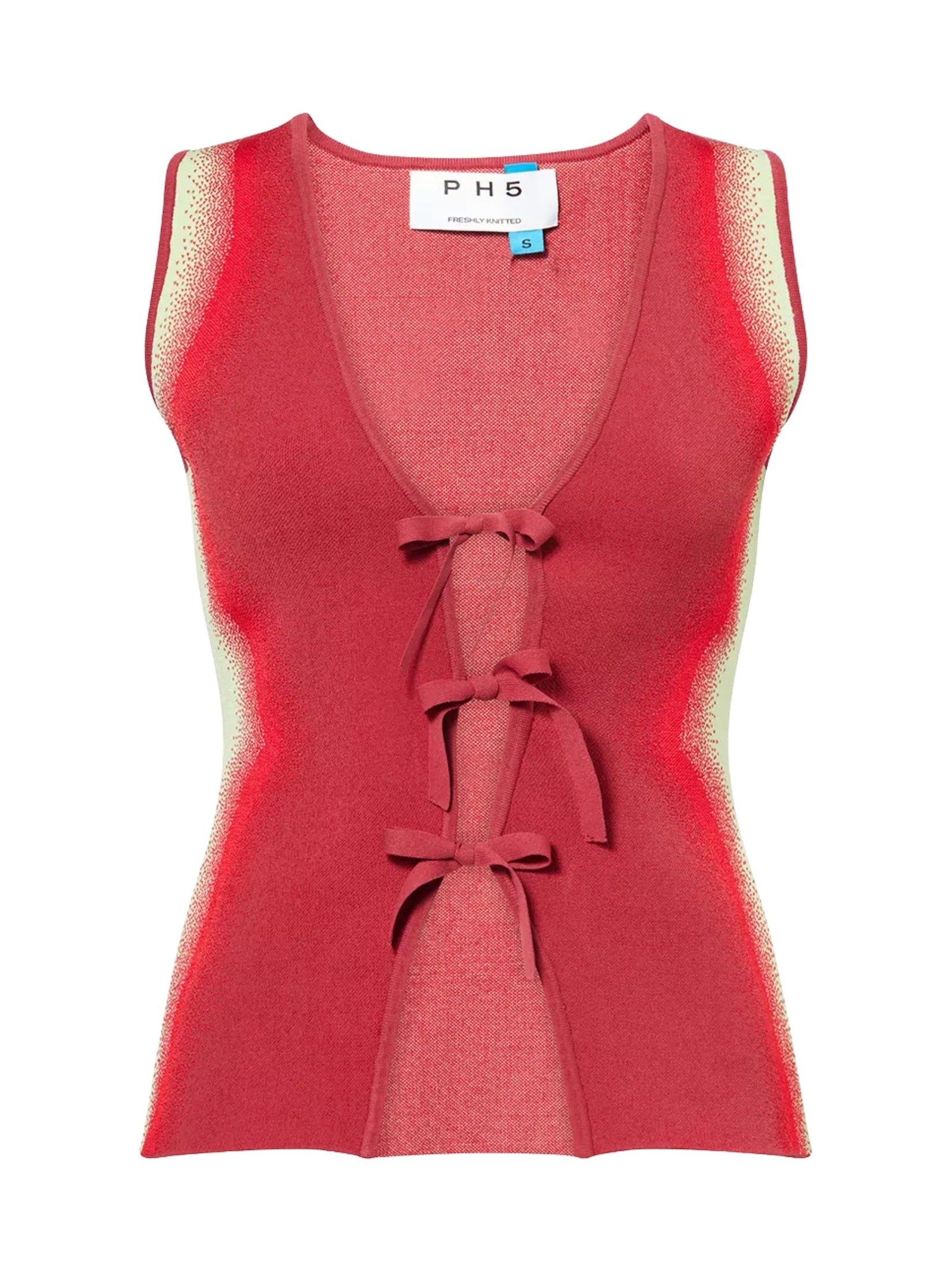 Nova cherry print vest