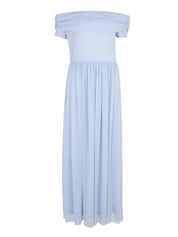 Off-shoulder maxi dress
