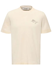 JOURNEY M'S T-SHIRT REGULAR GAUZE COTTON JERSEY VINTAGE TREATMENT WITH PRINT