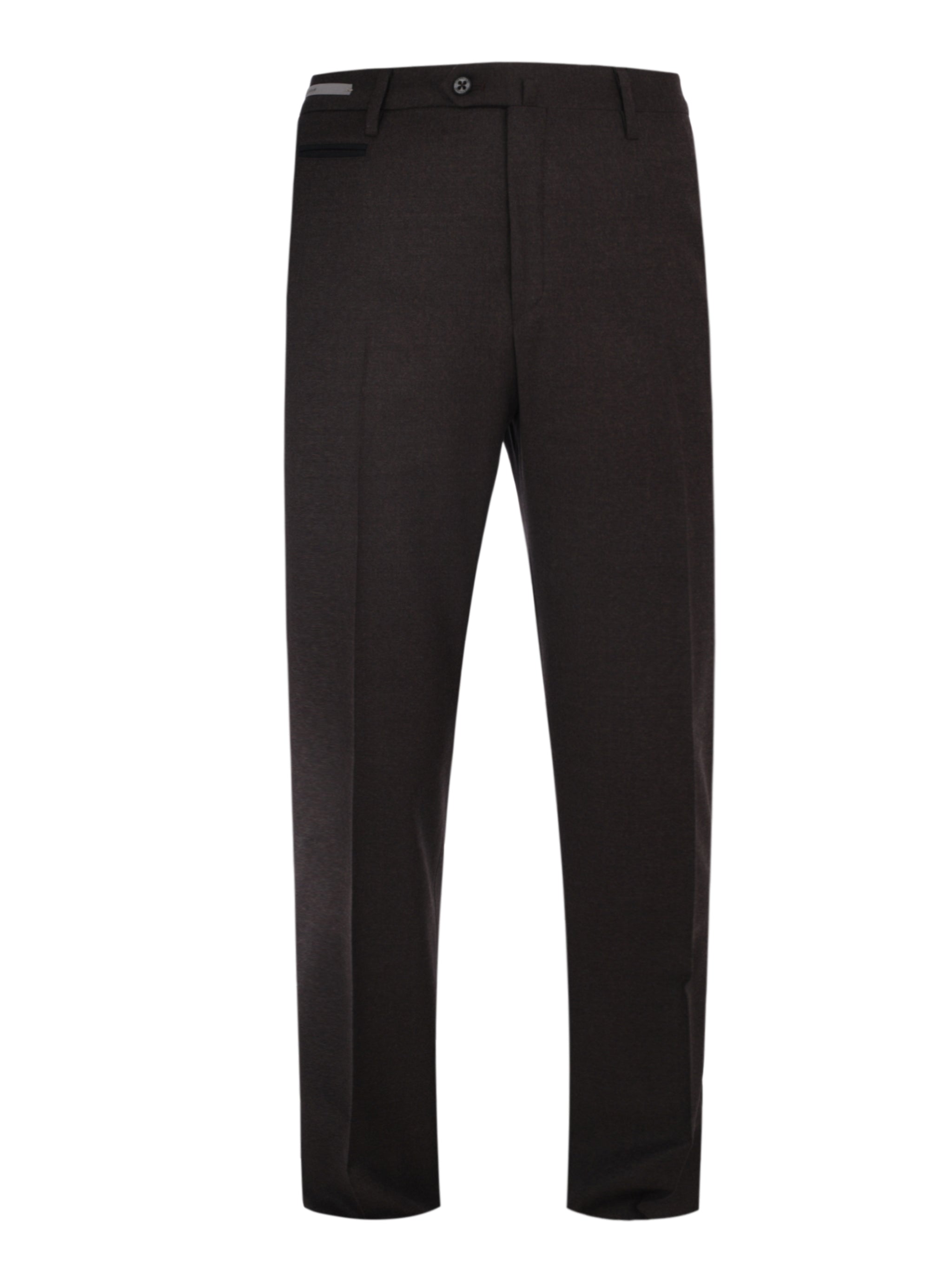 Trousers Brick Brown