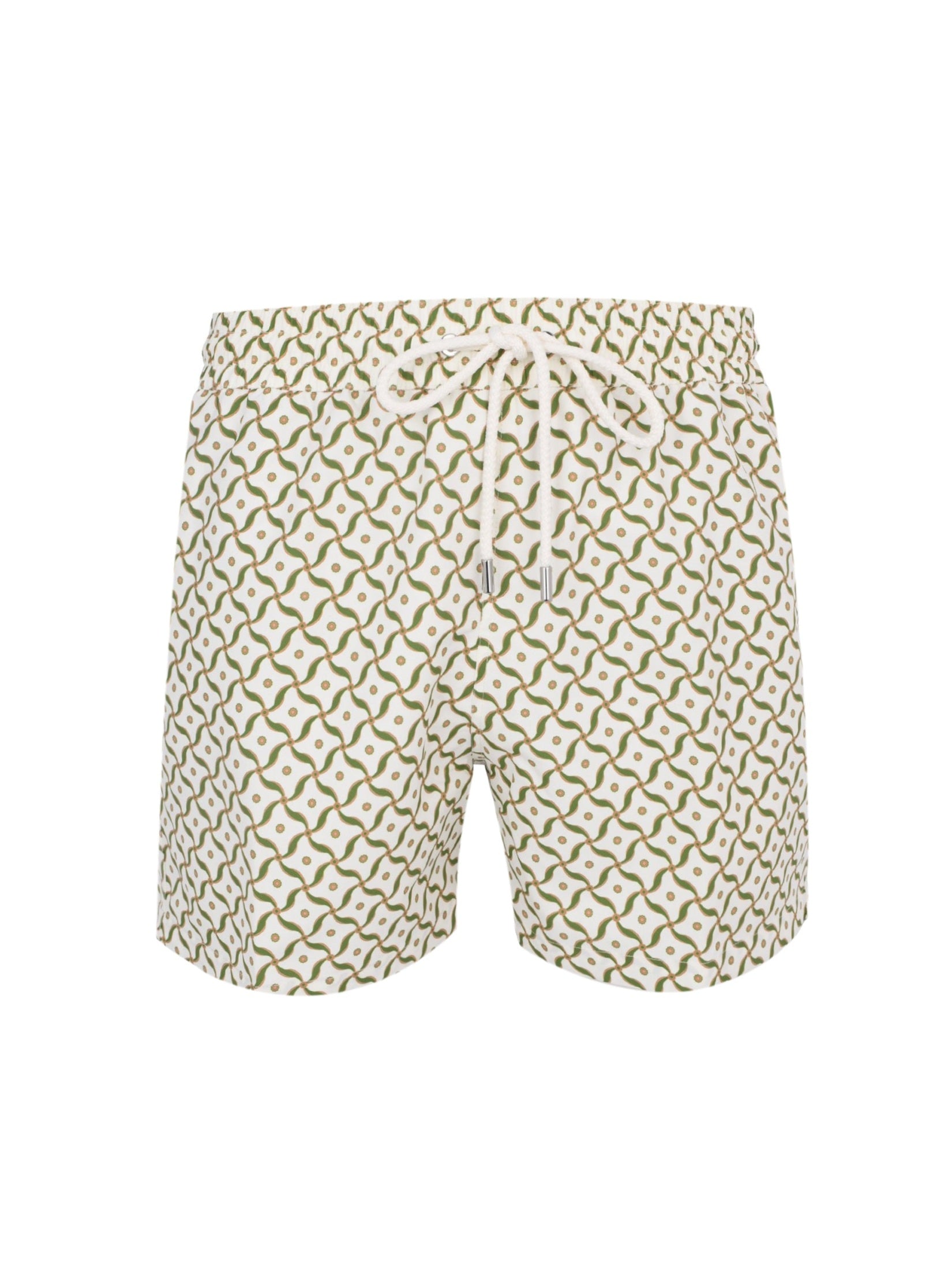Rio swim short lotus print
