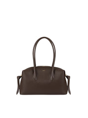BRIOCHE DUFFLE ESPRESSO PEBBLE GRAINED LEATHER