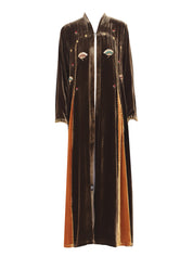 Velvet abaya