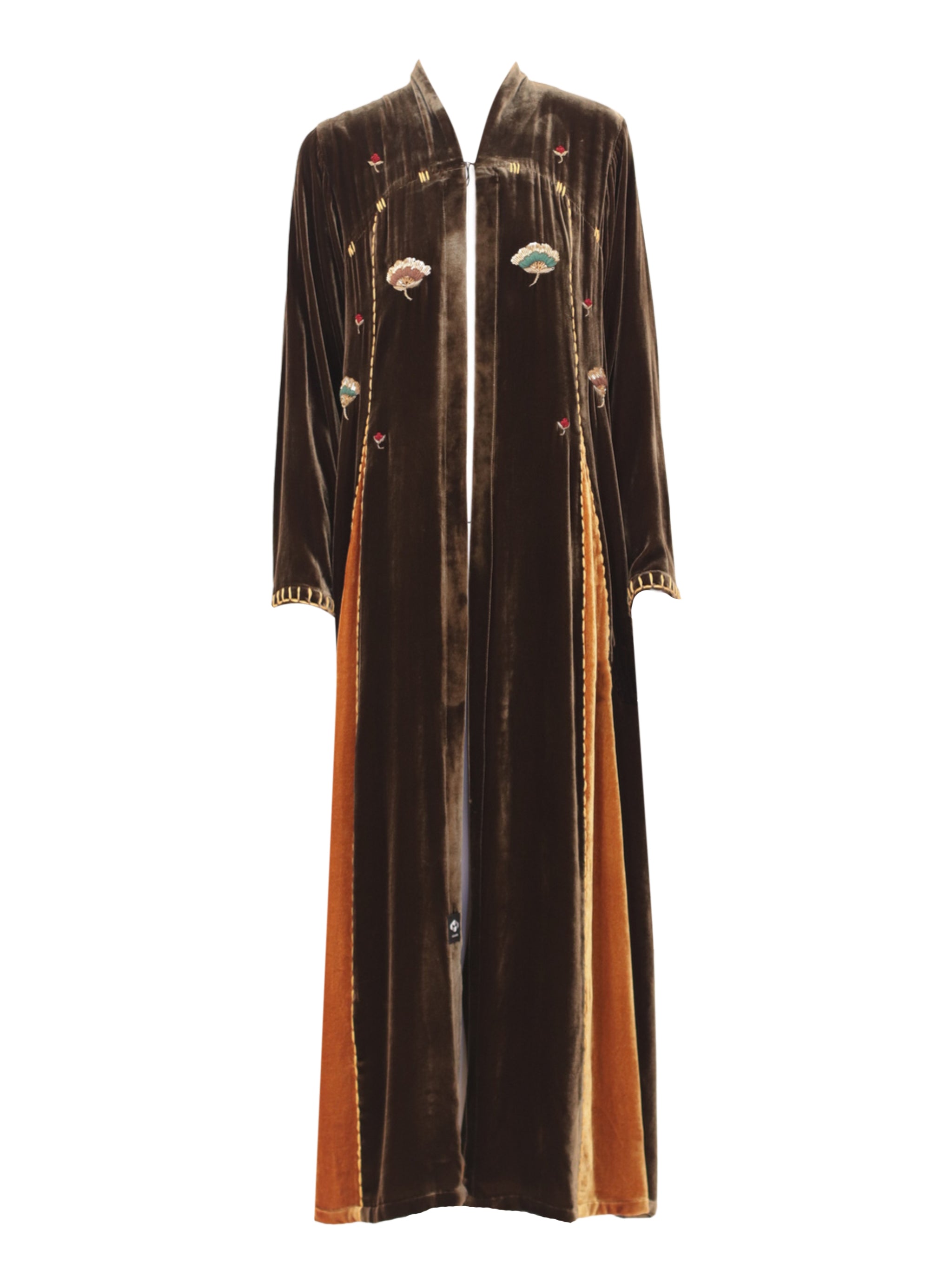 Velvet abaya