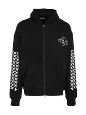 EXIT SOCIETY ZIPPED HOODIE